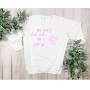 Custom Sublimated Neon Party Sweatshirt
